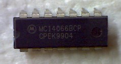 Mc14066bcp схема включения