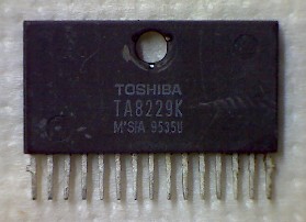 Ta8229k схема подключения