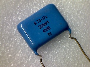 0 22 мкф конденсатор маркировка К73-17-400В-0.22мкФ конденсатор A02326 - Товар на картинке можно купить.