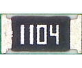 1206   1.1МОм 0.25Вт, 1% металлоплёночный резистор (MF)  A02602