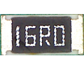 1206  16 Ом 0.25Вт, 1% резистор