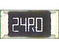 1206  24 Ом 0.25Вт, 1% металлоплёночный резистор (MF)  A02490