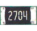 1206   2.7МОм 0.25Вт, 1% резистор
