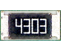 1206 430кОм 0.25Вт, 1% металлоплёночный резистор (MF)  A02592