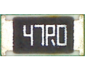 1206  47 Ом 0.25Вт, 1% резистор