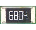 1206   6.8МОм 0.25Вт, 1% металлоплёночный резистор (MF)  A02621