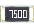1206 750 Ом 0.25Вт, 1% металлоплёночный резистор (MF)  A02526