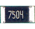 1206   7.5МОм 0.25Вт, 1% резистор
