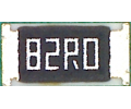 1206  82 Ом 0.25Вт, 1% металлоплёночный резистор (MF)  A02503
