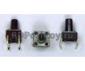 6x6x9.5 мм, 4pin, прямая, тактовая кнопка A02285
