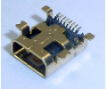 micro USB гнездо, 8 pin (тип 1)