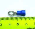 НКИ 2,5- 5 синий, наконечник кольцевой изолированный с ПВХ манжетой