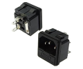 Разъём питающей сети IEC 60320 (AC-003) с предохранителем