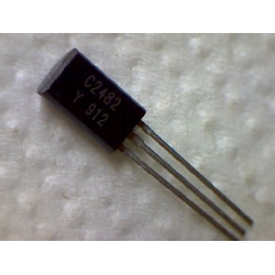 2SC2482  npn 300v 0,1a 0,9w 50MHz TO-92mod ECB (BCE)