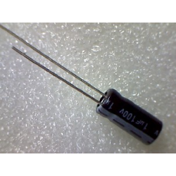 1mF 100v электролитический конденсатор