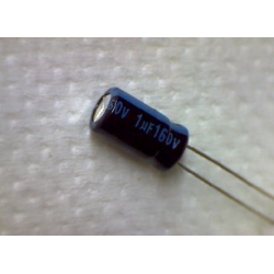 1mF 160v (06x11) электролитический конденсатор