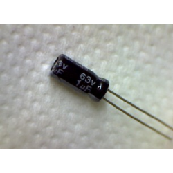 1mF  63v электролитический конденсатор