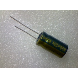 820mF  25v электролитический конденсатор
