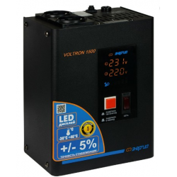 Однофазный стабилизатор напряжения Энергия Voltron 1500 (HP)