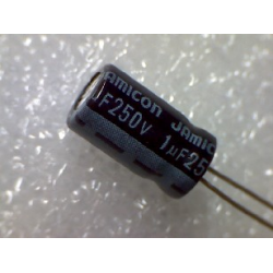 1mF 250v электролитический конденсатор