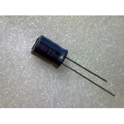 2.2mF 400v электролитический конденсатор