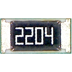 1206   2.2МОм 0.25Вт, 1% резистор