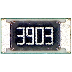 1206 390кОм 0.25Вт, 1% резистор