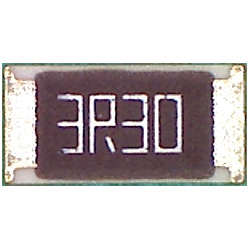1206   3.3 Ом 0.25Вт, 1% резистор