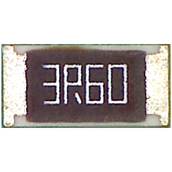 1206   3.6 Ом 0.25Вт, 1% резистор