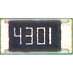 1206   4.3кОм 0.25Вт, 1% резистор