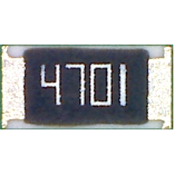 1206   4.7кОм 0.25Вт, 1% резистор