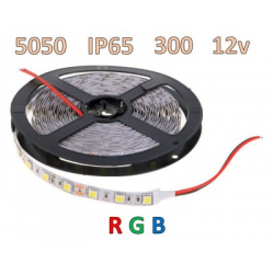 SMD 5050-300-12 IP65 780Lm RGB (двухслойная) Светодиодная лента влагозащищенная