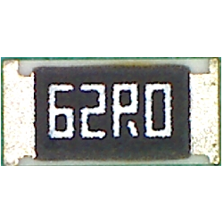 1206  62 Ом 0.25Вт, 1% резистор