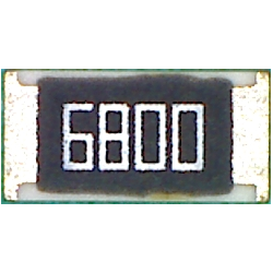 1206 680 Ом 0.25Вт, 1% резистор