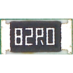 1206  82 Ом 0.25Вт, 1% резистор