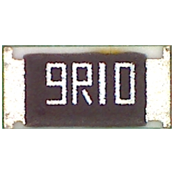 1206   9.1 Ом 0.25Вт, 1% резистор