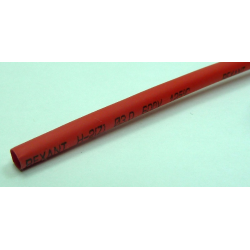 3.0 / 1.5 мм красная, 1м, Rexant 20-3004 термоусадочная трубка