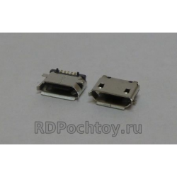 micro USB гнездо, 5 pin, MK5P, 90deg SMD T/R