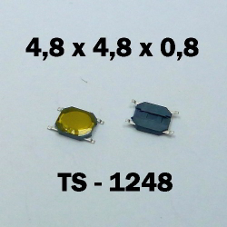 4.8x4.8x0.8 мм, TS-1248, тактовая кнопка