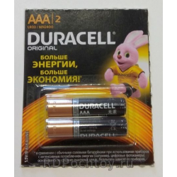 Батарейка Duracell LR03 AAA (2S)