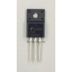 12N60 FQPF12N60C  N-Channel+d 600V 12A (TO-220F)