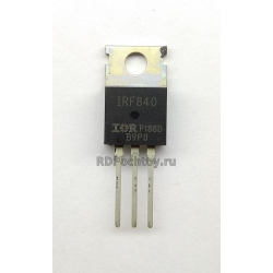 IRF840PBF (IRF840)  N-Channel+d 500V 8A 125W TO-220