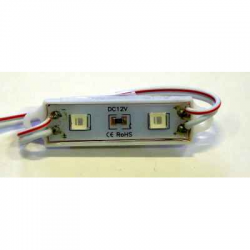 SMD 5050/2LED (зелёный) 35х35х5мм 0.5W 64Lm IP65 (пласт. корпус) 120° Светодиодный модуль STANDART