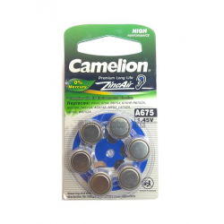 Батарейка Camelion ZA-675 1,45v BL6 (для слухового аппарата)