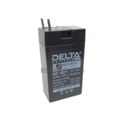 Аккумулятор Delta DT 401 4В, 1Ач