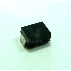 SMBJ15CA Защитный диод TVS, двунаправленный 600Вт 15В SMD (DO-214AA) (Код BM)