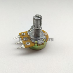 B5K 5кОм 3pin 15мм WH148 резистор переменный