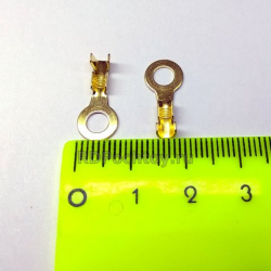 Наконечник кольцевой  4.3мм 0.5-0.8мм2 латунь Rexant 08-0076
