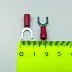 Наконечник НВИ д.6мм 0.5-1.5мм2 красный