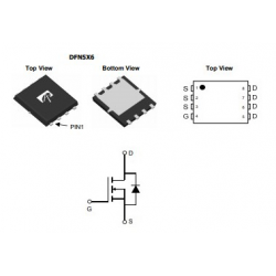 AON6414A N-Channel+d  30V 30A 31W  DFN5X6 (smd)